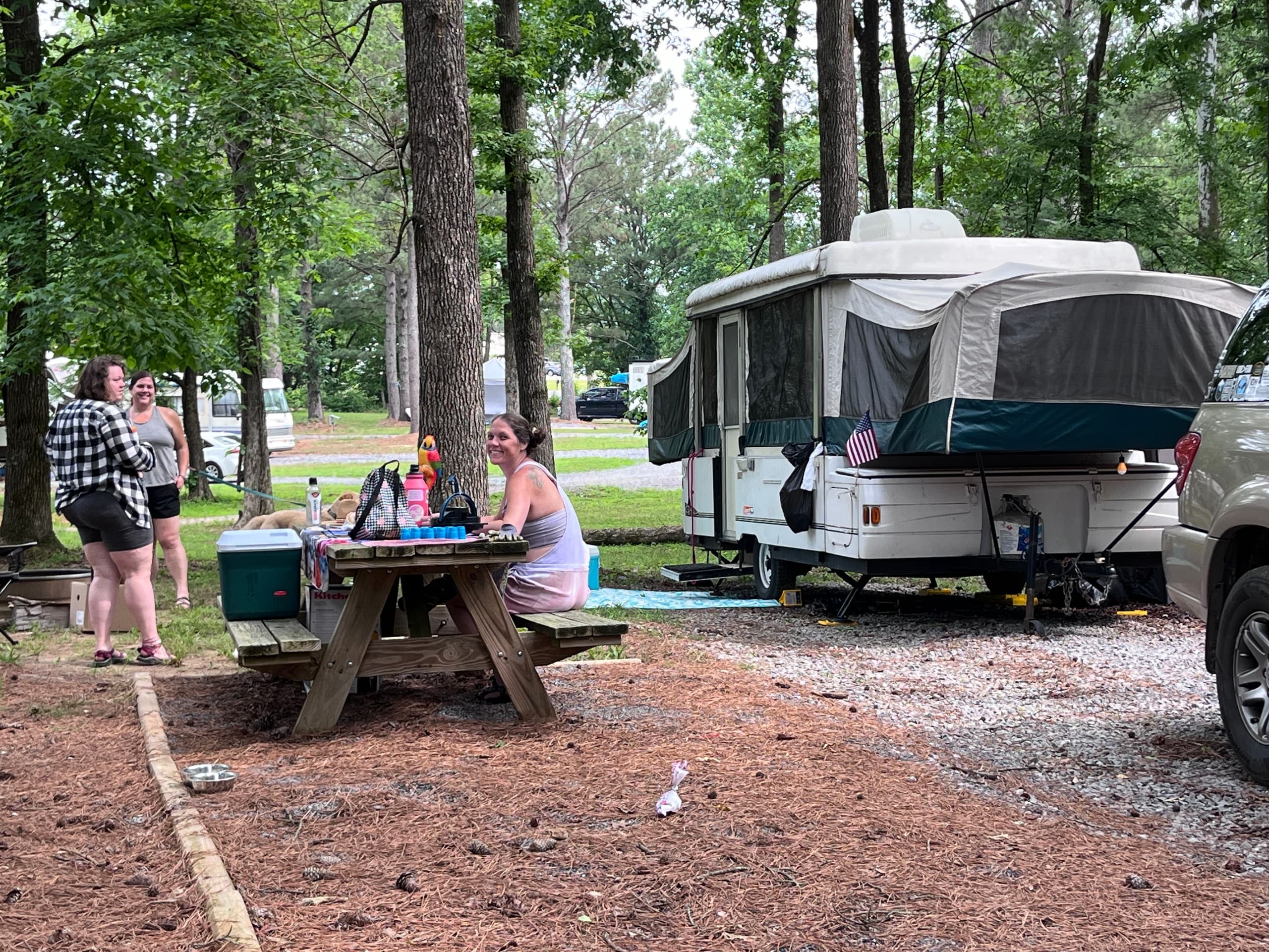 Secluded RV Camping at Adventures Unlimited in Ocoee