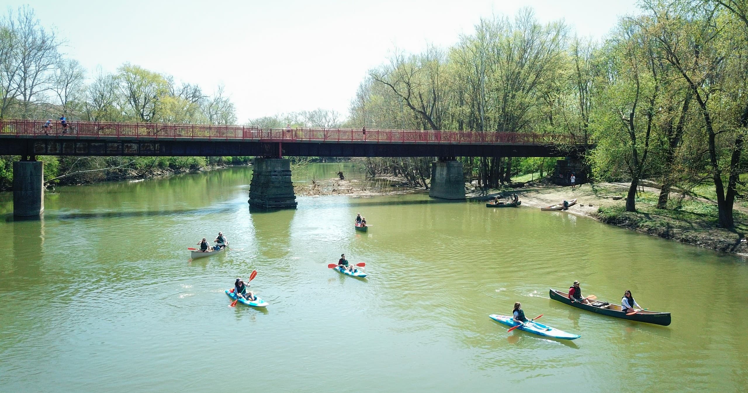 Paddling the 7-Mile Route with Frank's Paddlesports