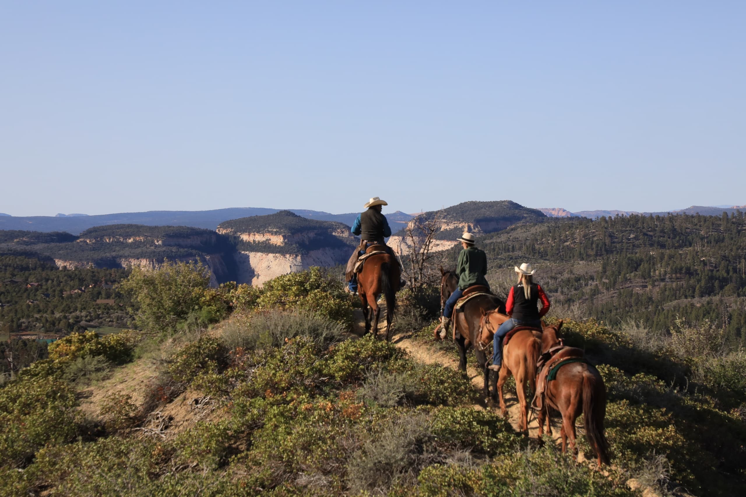 Checkerboard Horseback Ride in Orderville, Utah