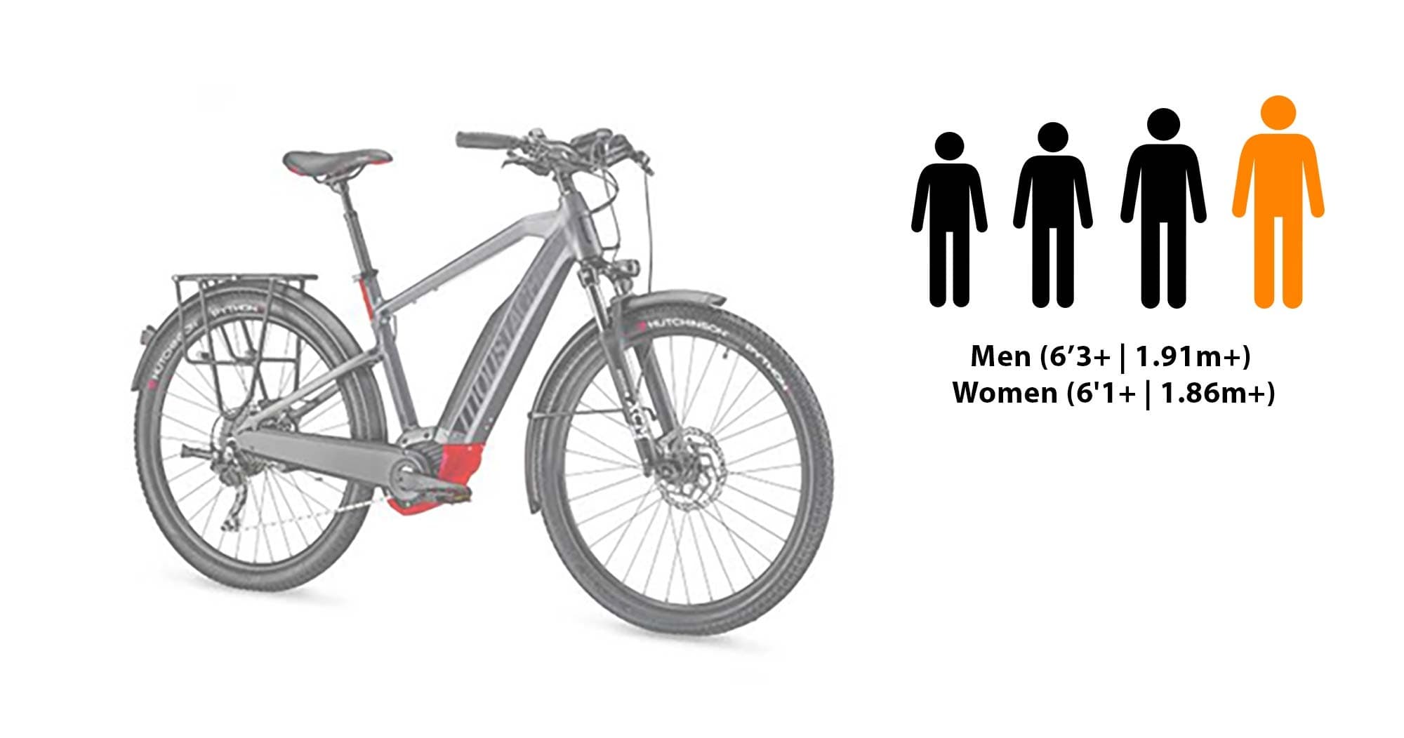 Bike Adventure in Queenstown with X Large Adult eBike