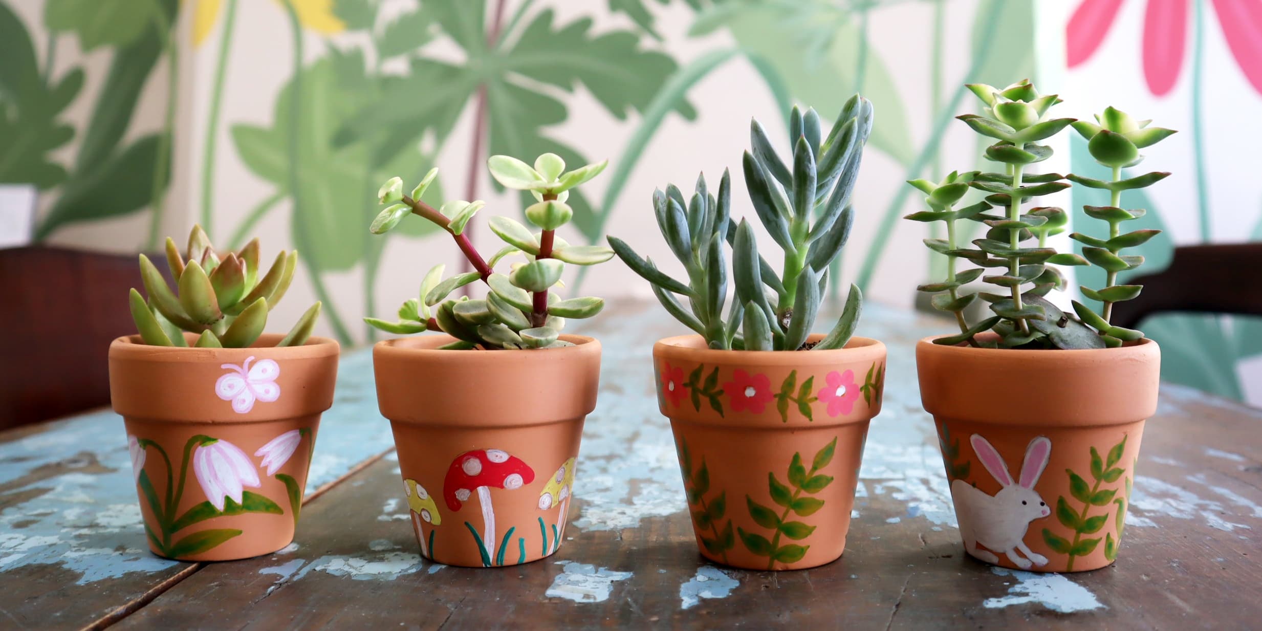 Mini Plant Pot Illustration in Nottingham — Mother's Day Workshop at The Greenery photo 1