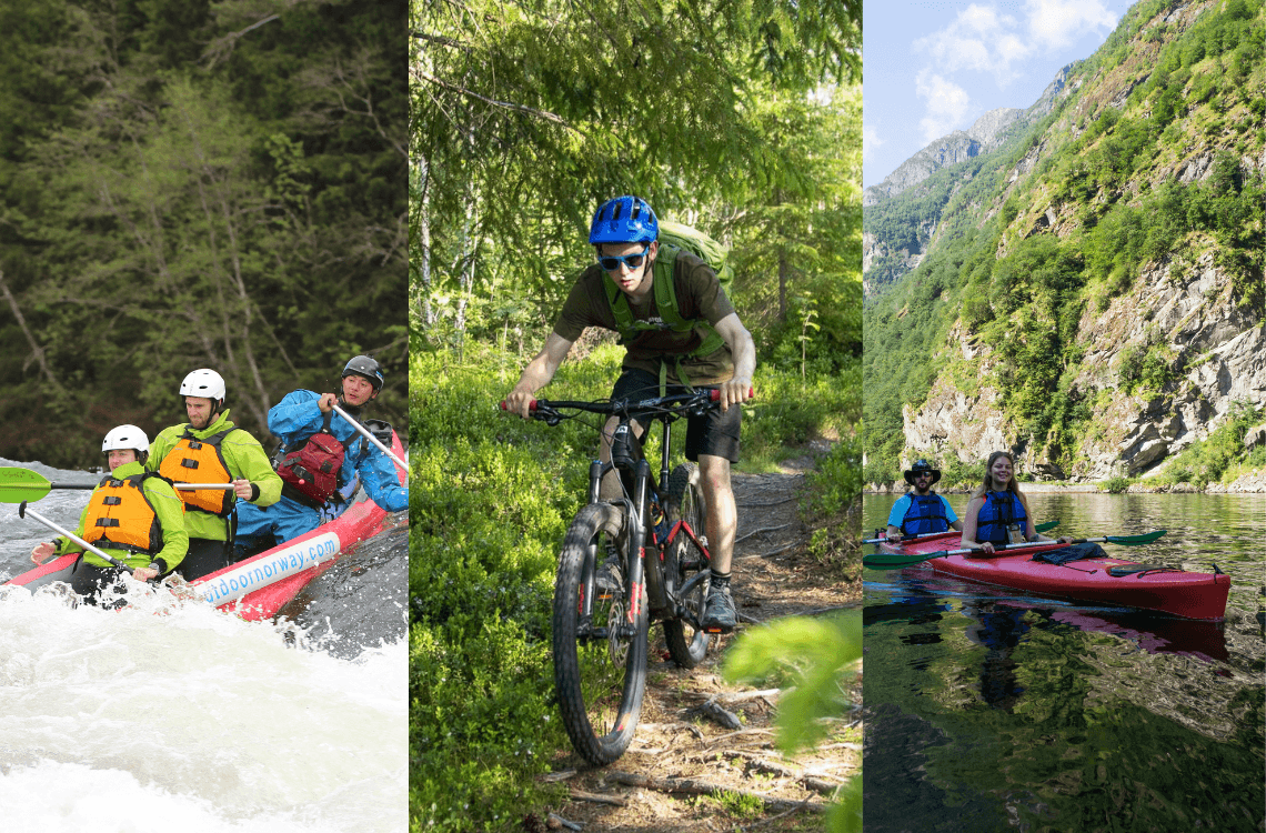 Outdoor Norway’s Riveting River Canoe & MTB in Vossevangen