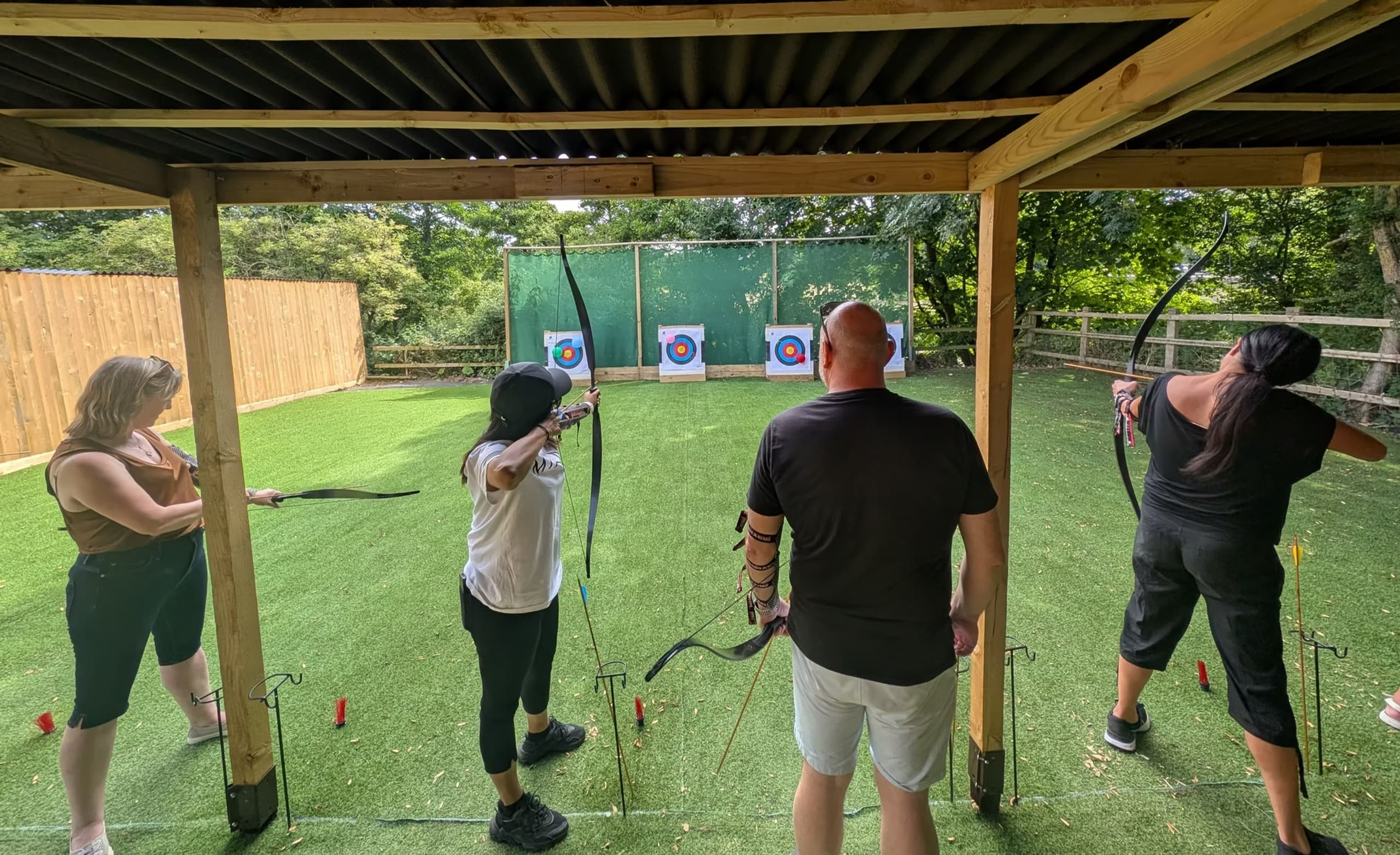Archery & Axe Throwing Combo at Laserguys in Blandford Forum