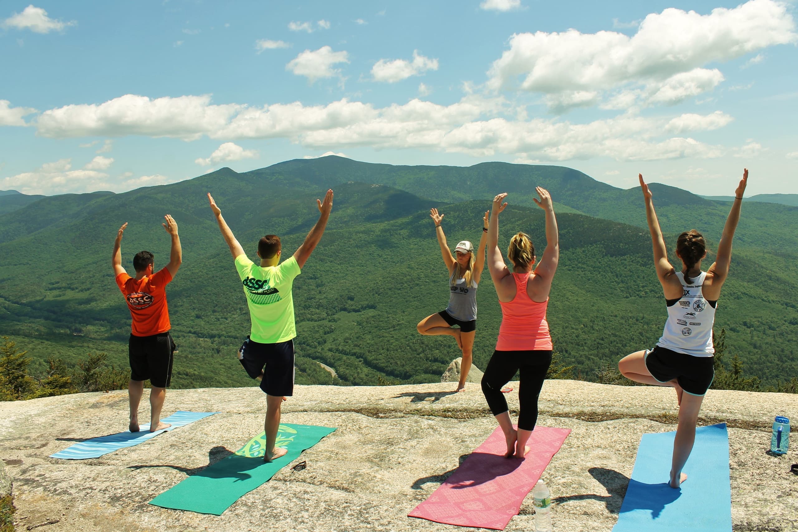 Welch-Dickey Yoga Hike Experience with SUP YO