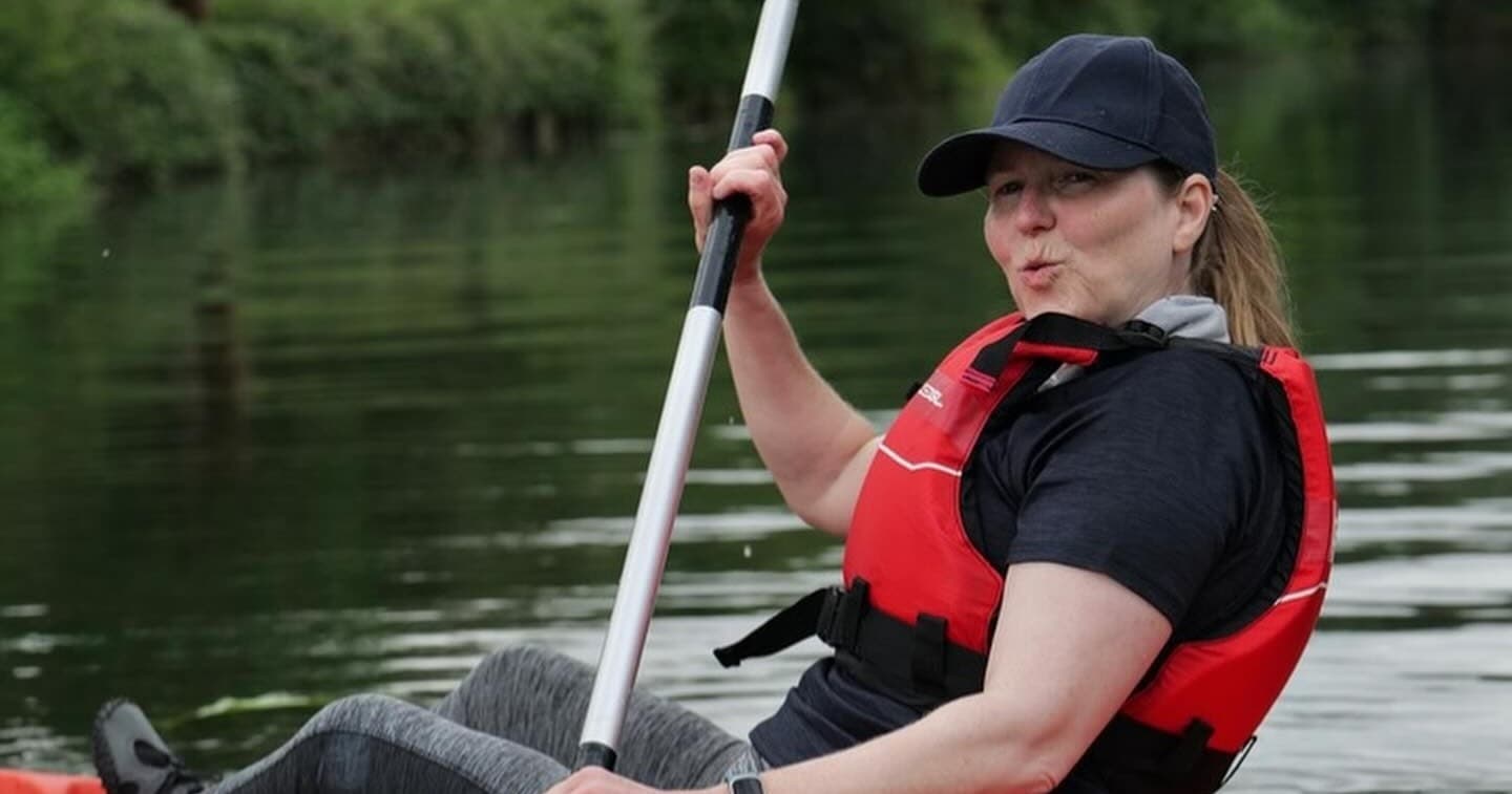 Kayaking on the River Nene with Adventure Nene Ltd