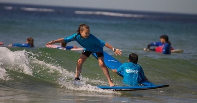 Surfing Adventure at Blacksmiths Beach with Newcastle Surf School