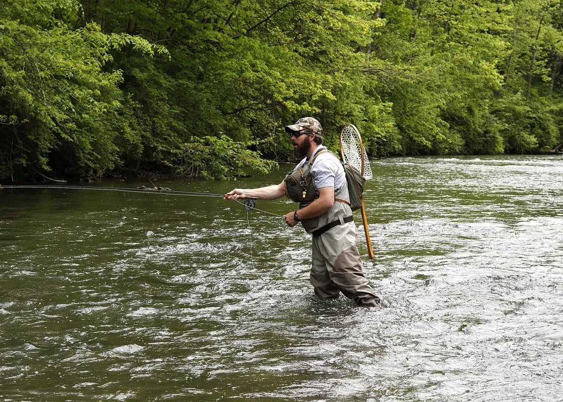 Land Adventures with Precision Fly & Tackle in Muddy Creek