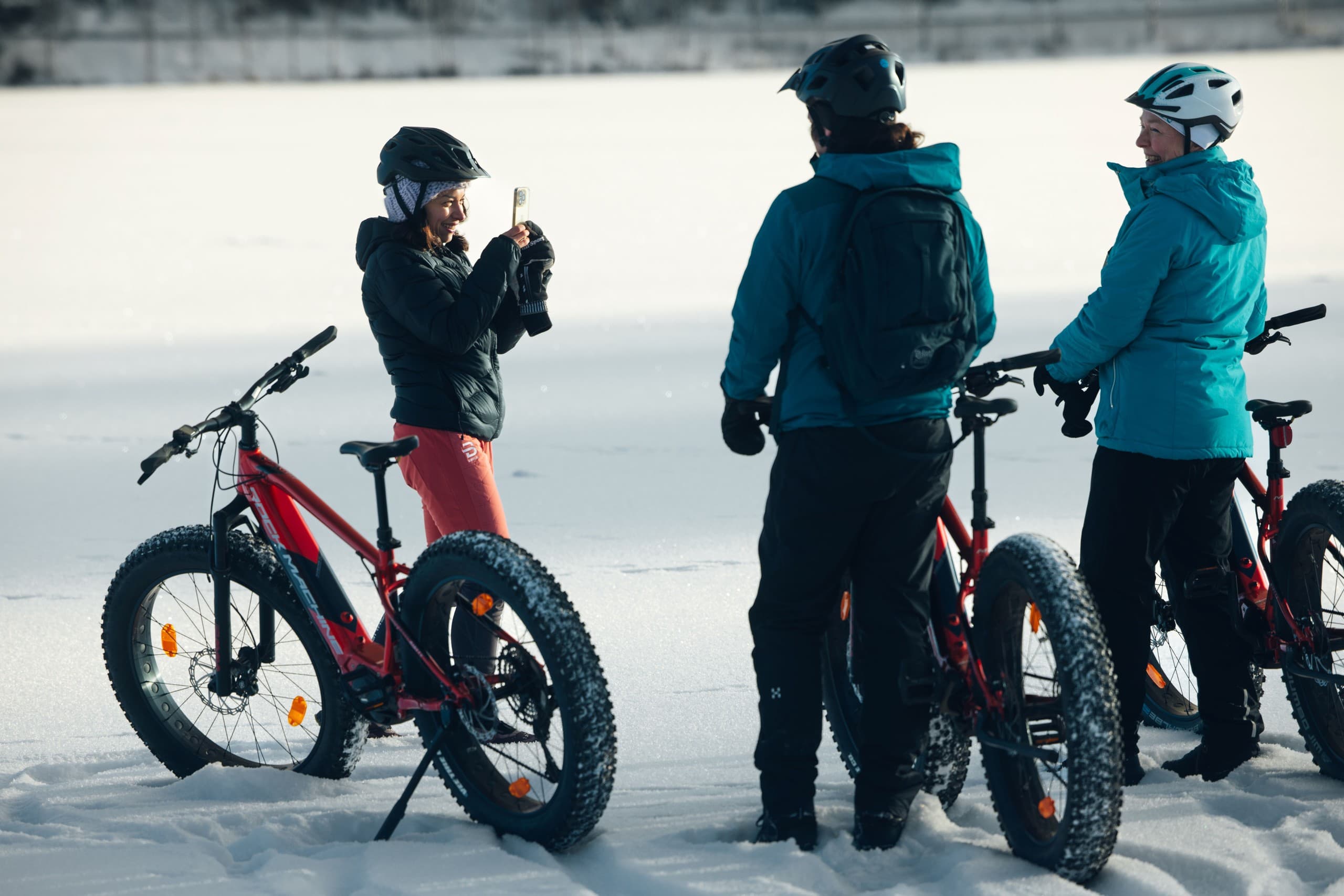 E-Fatbike Through Lapland's White Forests: Sirkka Snow Ride photo 1