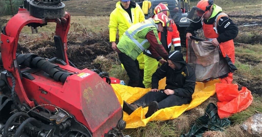 Forestry First Aid Training in Scottish Borders