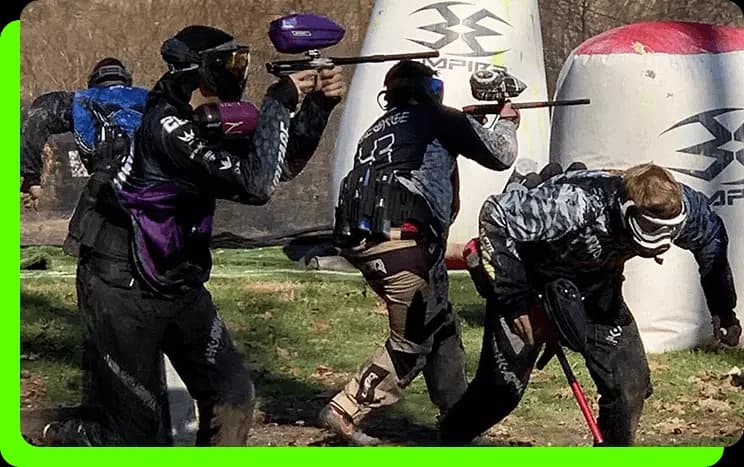 Paintball Adventure at Draft Tournament in Urban Setting