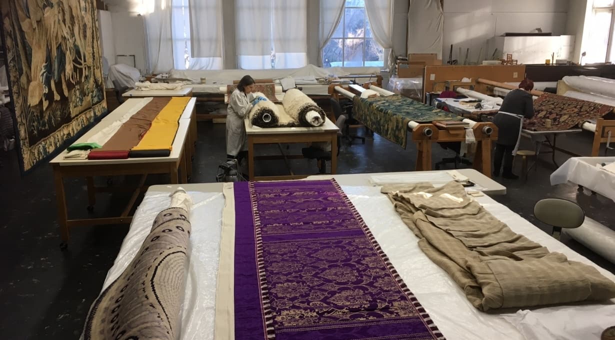 Behind the Loom: Inside the Textile Lab at St. John the Divine