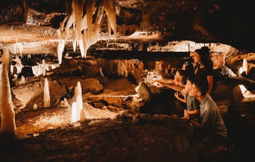 Explore Natural Wonder Cavern Tour in West Liberty, Ohio