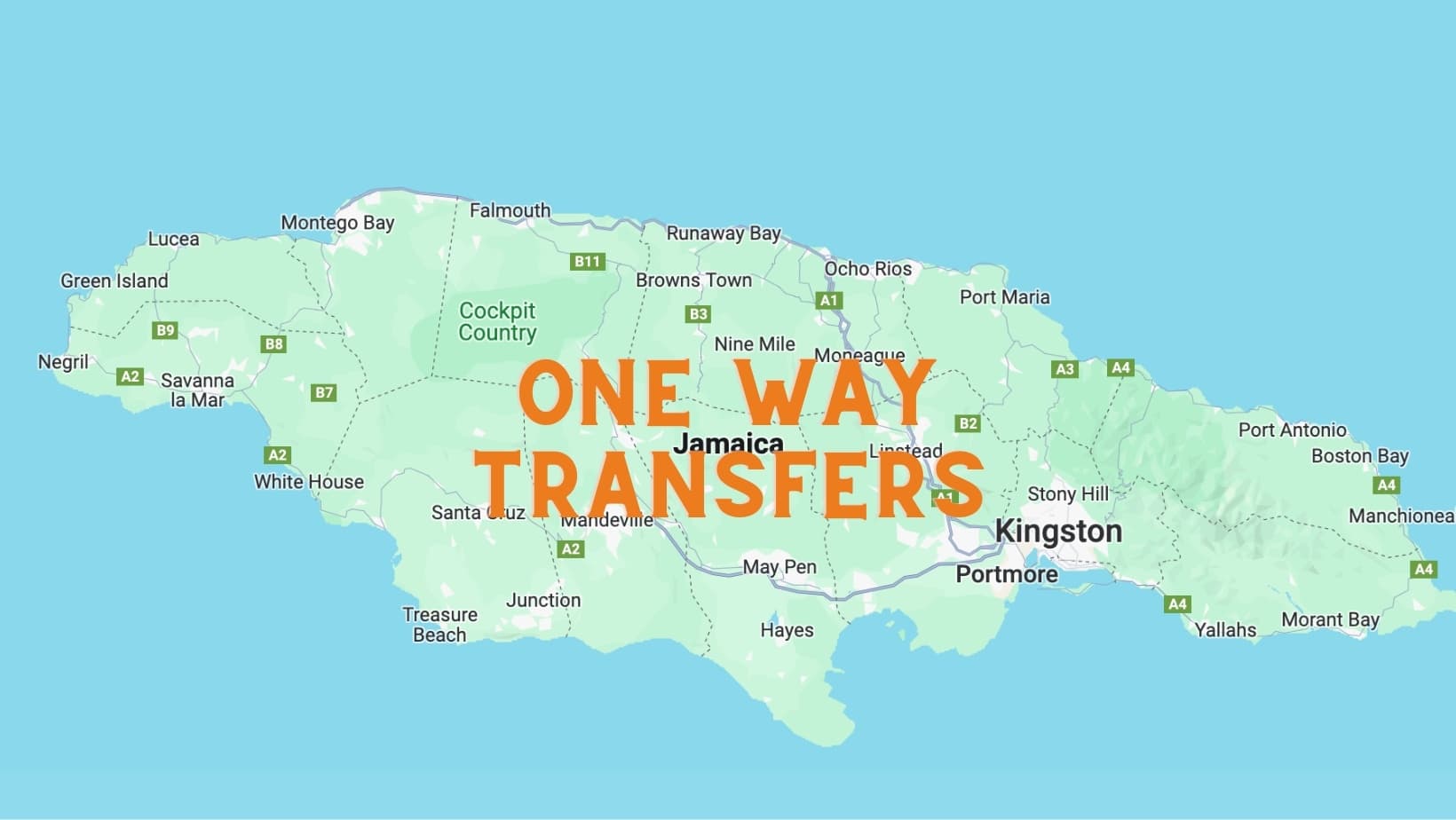 Seamless Resort Transfers with Reggae Tours Jamaica