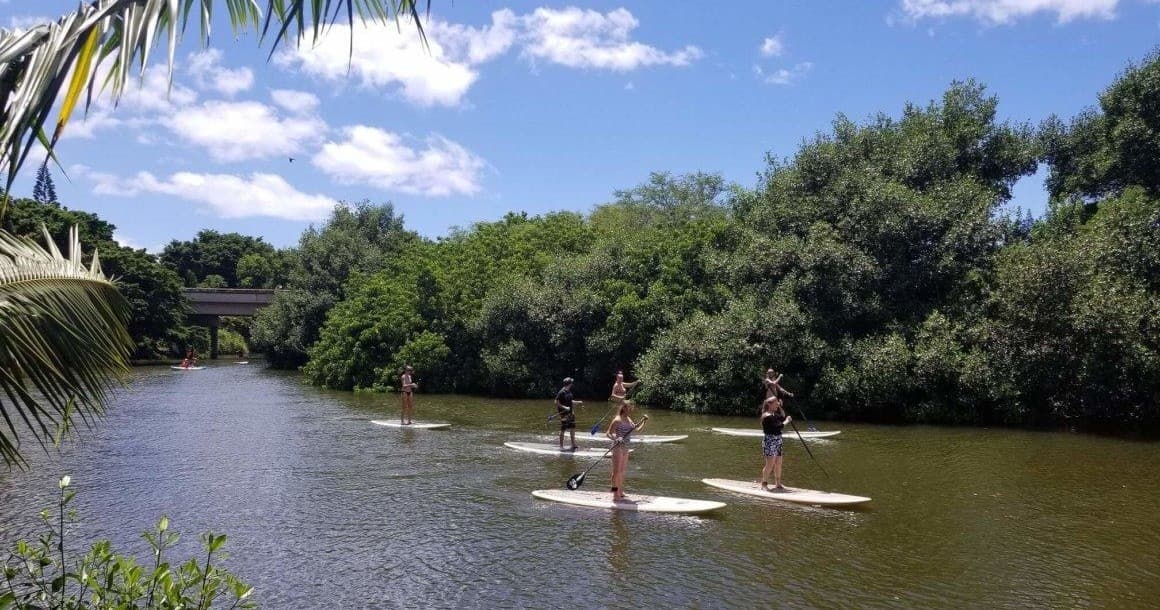 SUP Rental with Surf Hawaii Surf School in Haleiwa