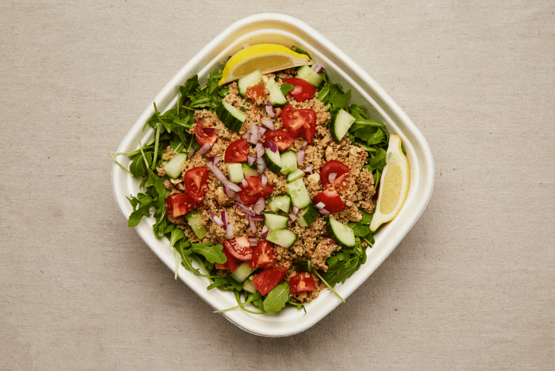 Outdoor Dining with Salads by Perfect Picnic
