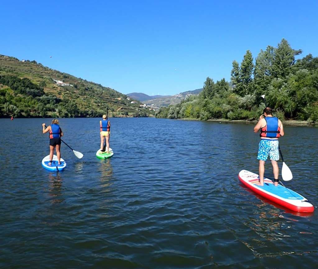 Stand-Up Paddleboarding in Régua with Naturimont