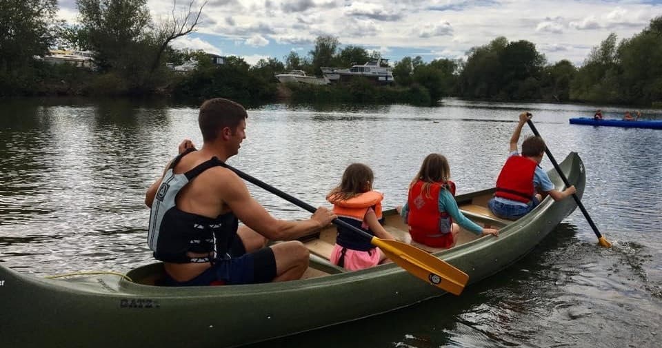 Shepperton Canoe Mini Adventure with Whitewater the Canoe Centre
