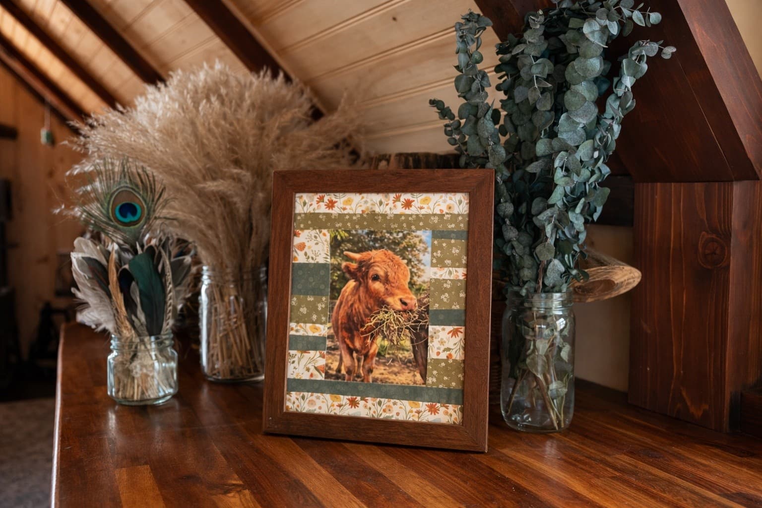Crafting Keepsakes and Cuddles at Rose Bridge Farm: Scrapbook Frame Workshop in Dresher