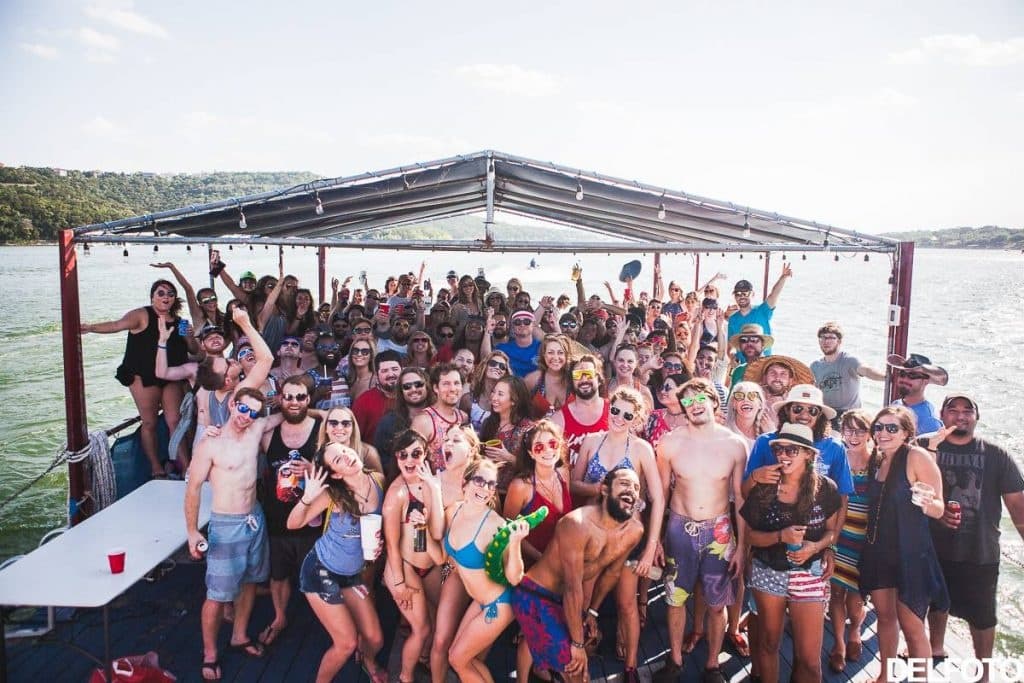 Lake Travis Shuttle Service by Austin Party Bus Rental