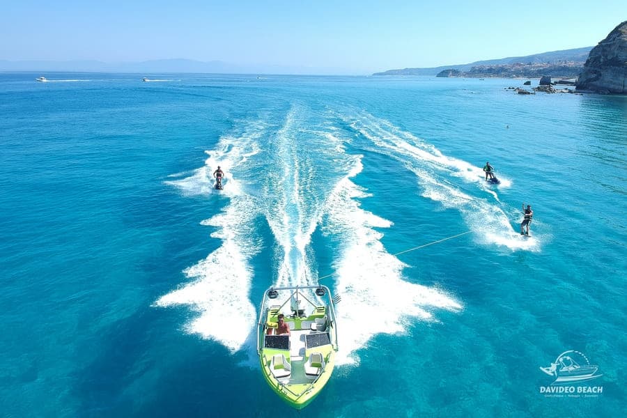 Water Activities at Sci Nautico: Wakeboarding in Tropea