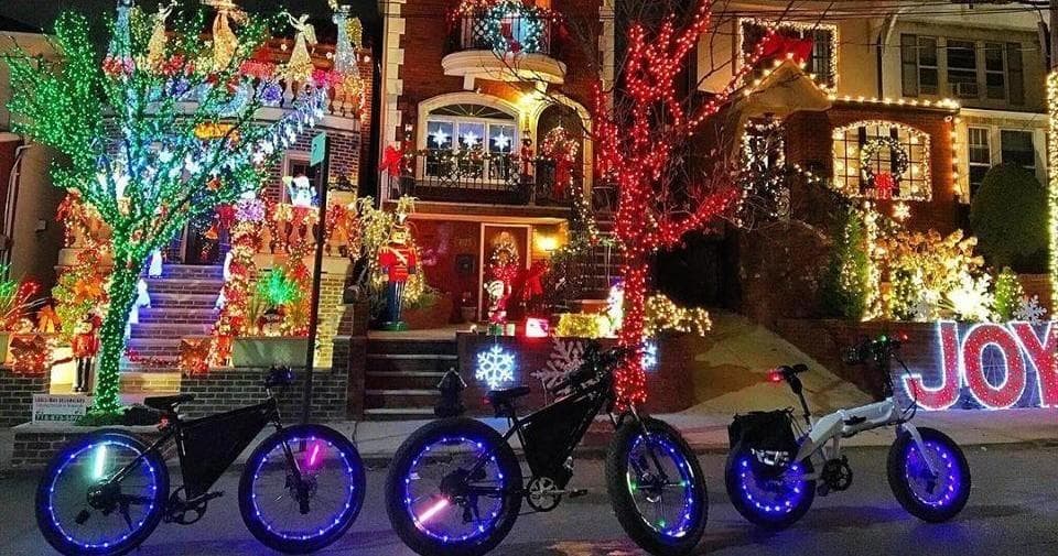 Christmas Lights Tour with NYC Adventure eBike Tours