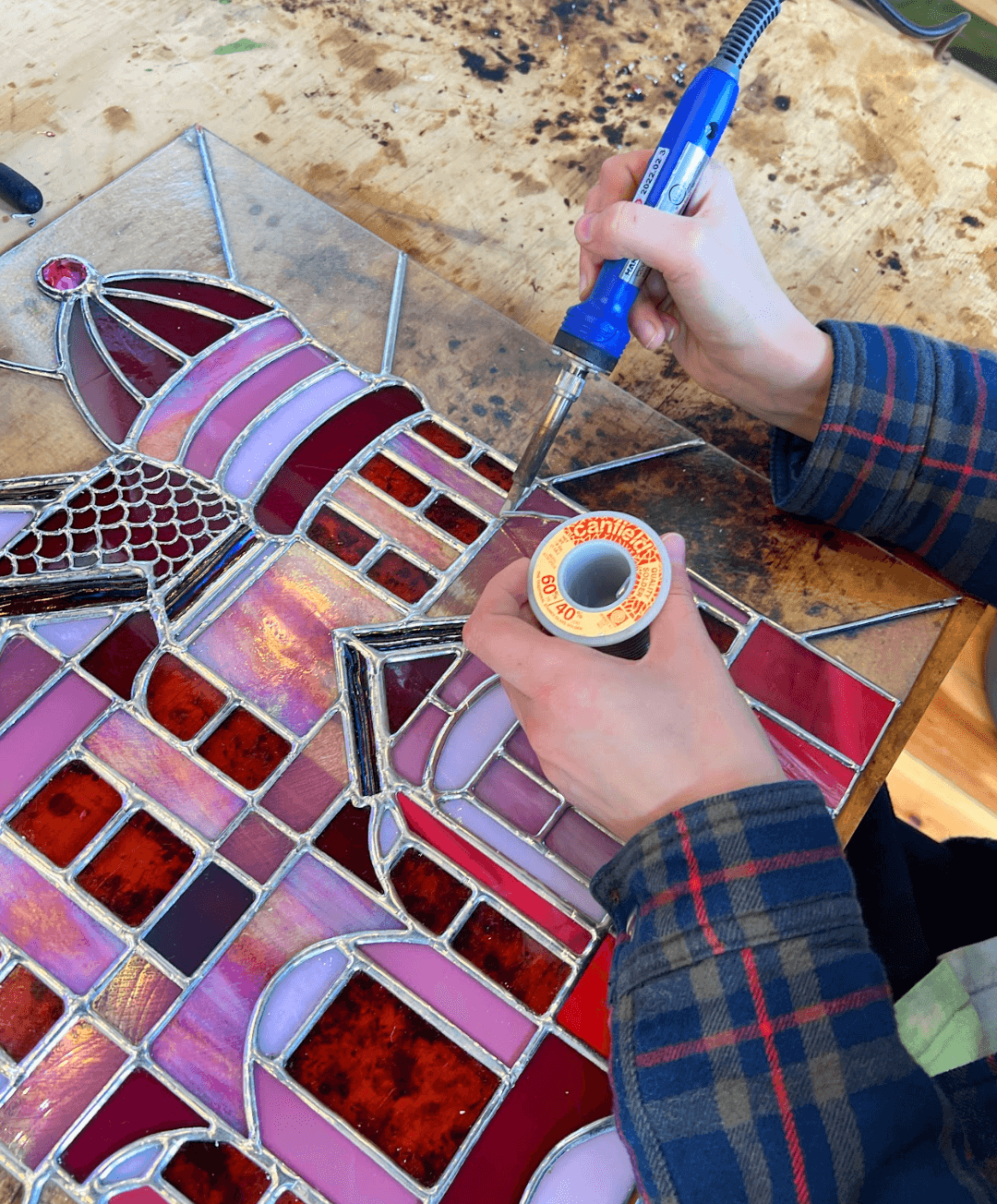 Soldering Workshops in Boulder at Colorado Glass Works