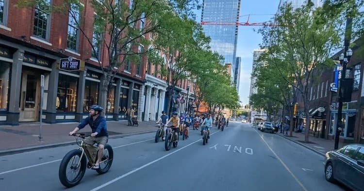 Music City E Bikes fleet