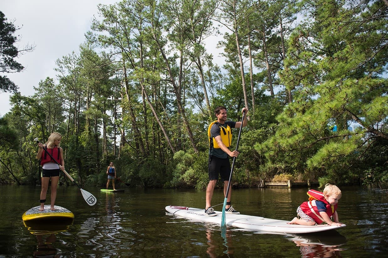 Paddle Manteo: Stand-Up Paddleboard Rentals on Roanoke Sound