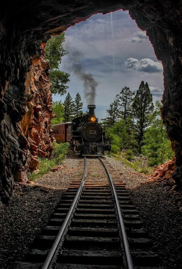 Antonito Limited Coach Train Ride Through Colorado Rockies
