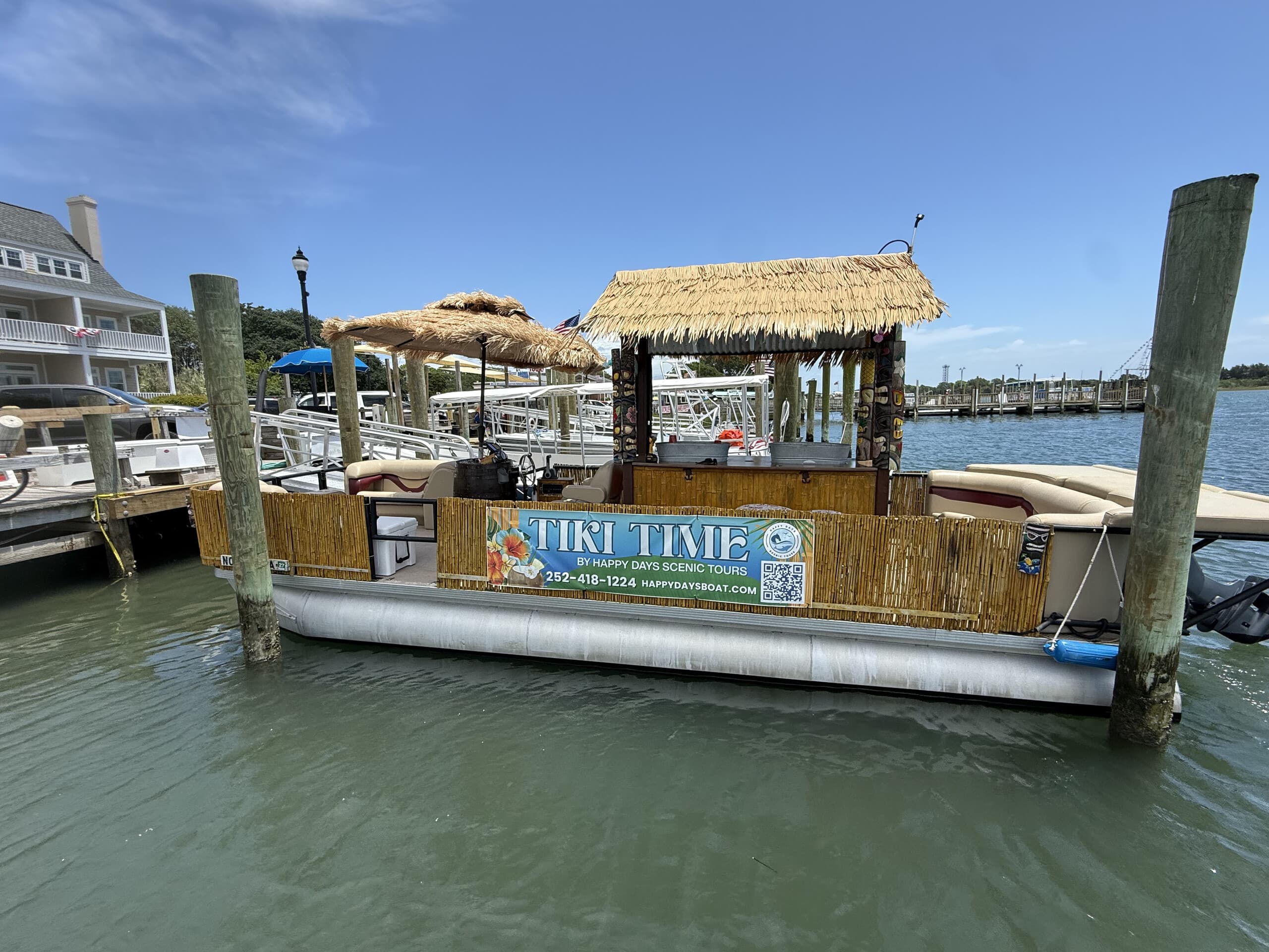Tiki Time: Beaufort's Small-Group Sunset and Dolphin Cruise