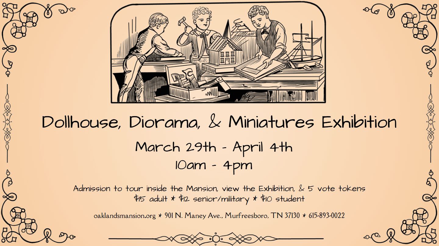 Tiny Worlds, Big Stories at Oaklands Mansion: Dollhouse, Diorama and Miniatures Exhibition photo 1