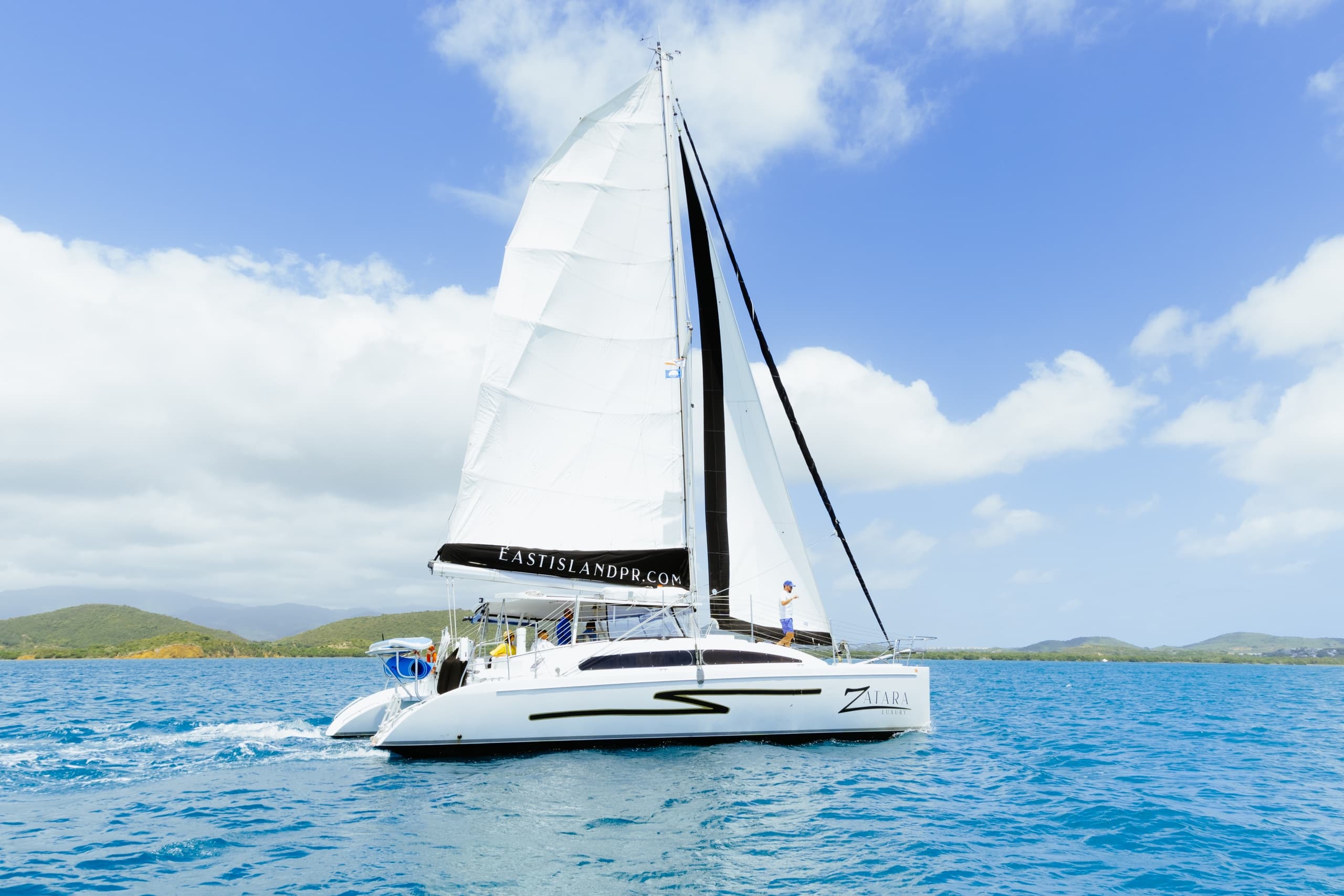 Zatara Sailing Catamaran Adventure in Fajardo, Puerto Rico