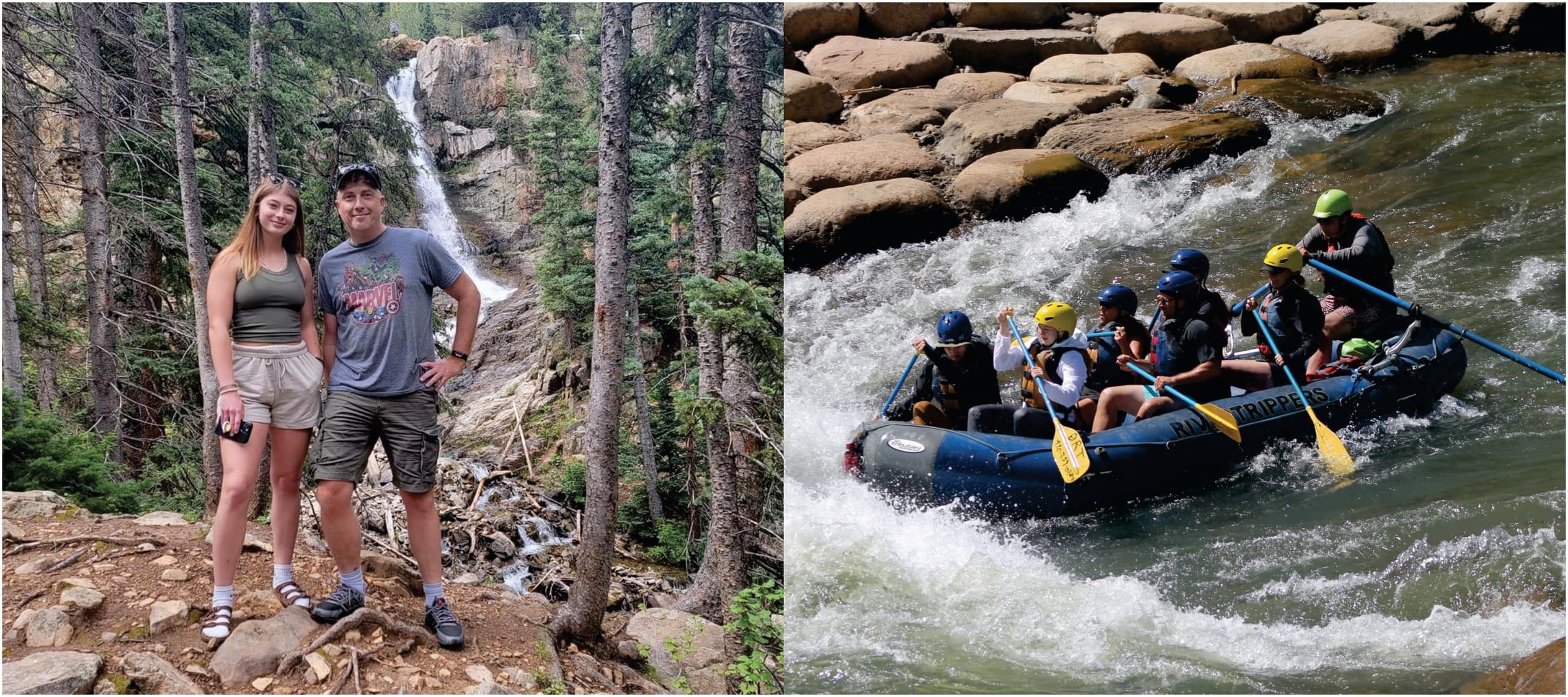 Scenic Waterfall Jeep Tour & Durango Splash & Dash Raft Trip Combo Package