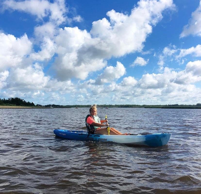 Kayak Adventures with Tony Silvagni Surf School in Carolina Beach
