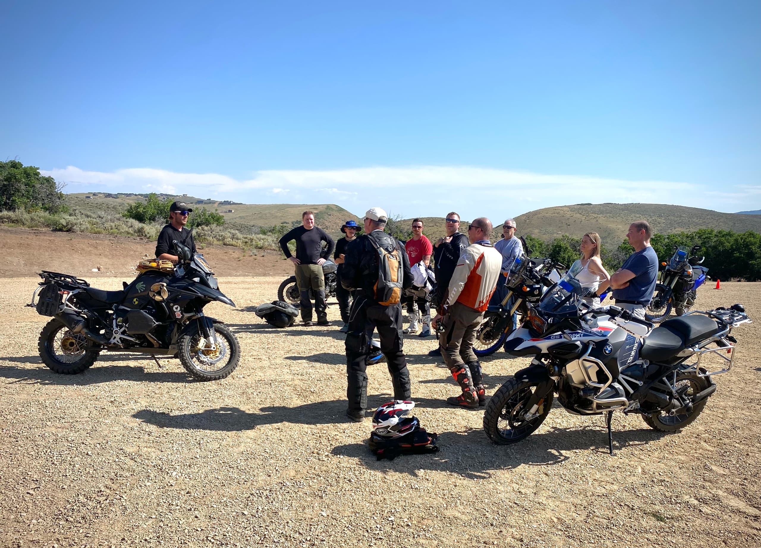 Master Adventure Bike Skills in Peoa, Utah