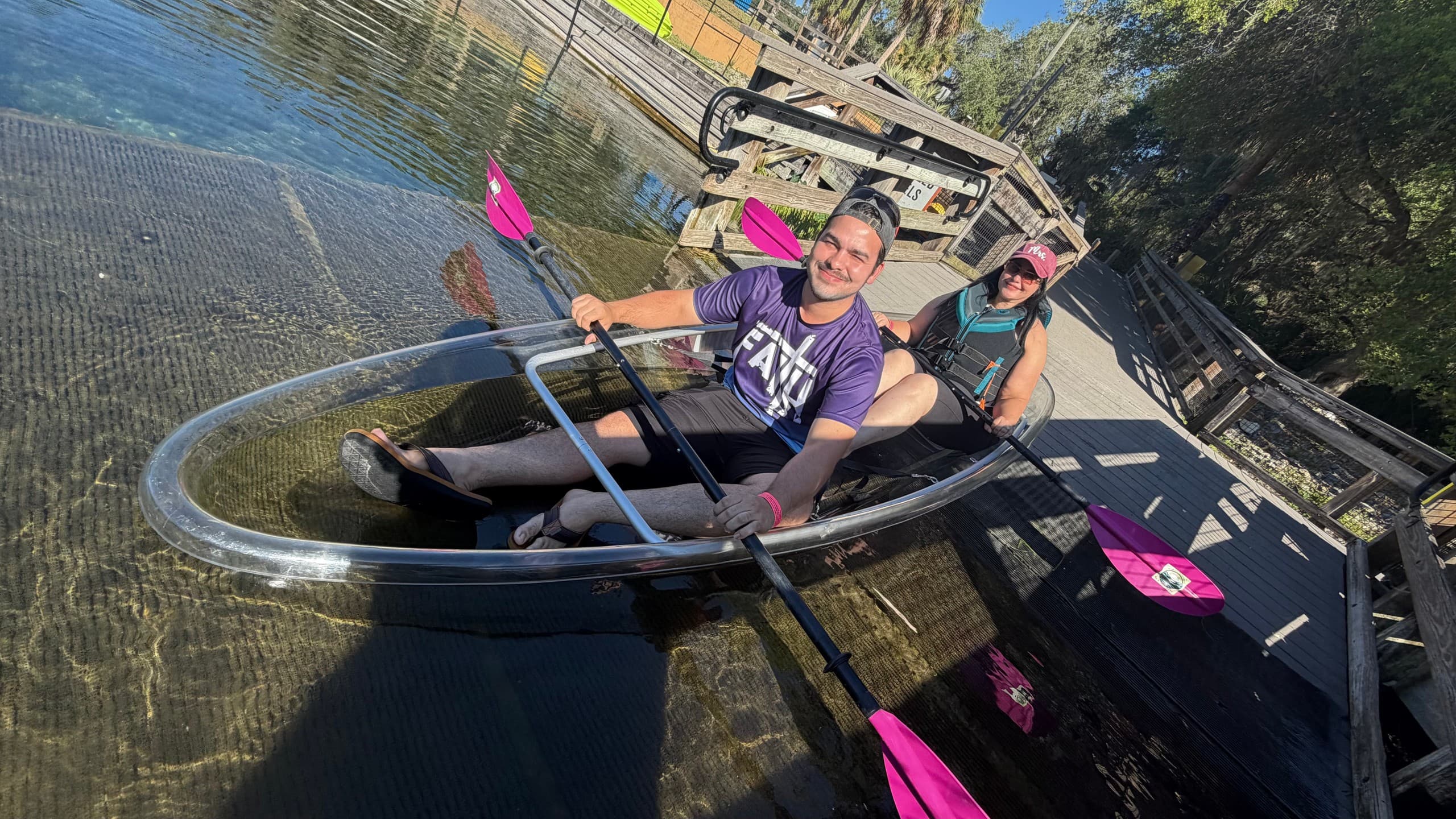 Private Guided Kayak Tour on Rainbow River — Dunnellon Florida Springs photo 4