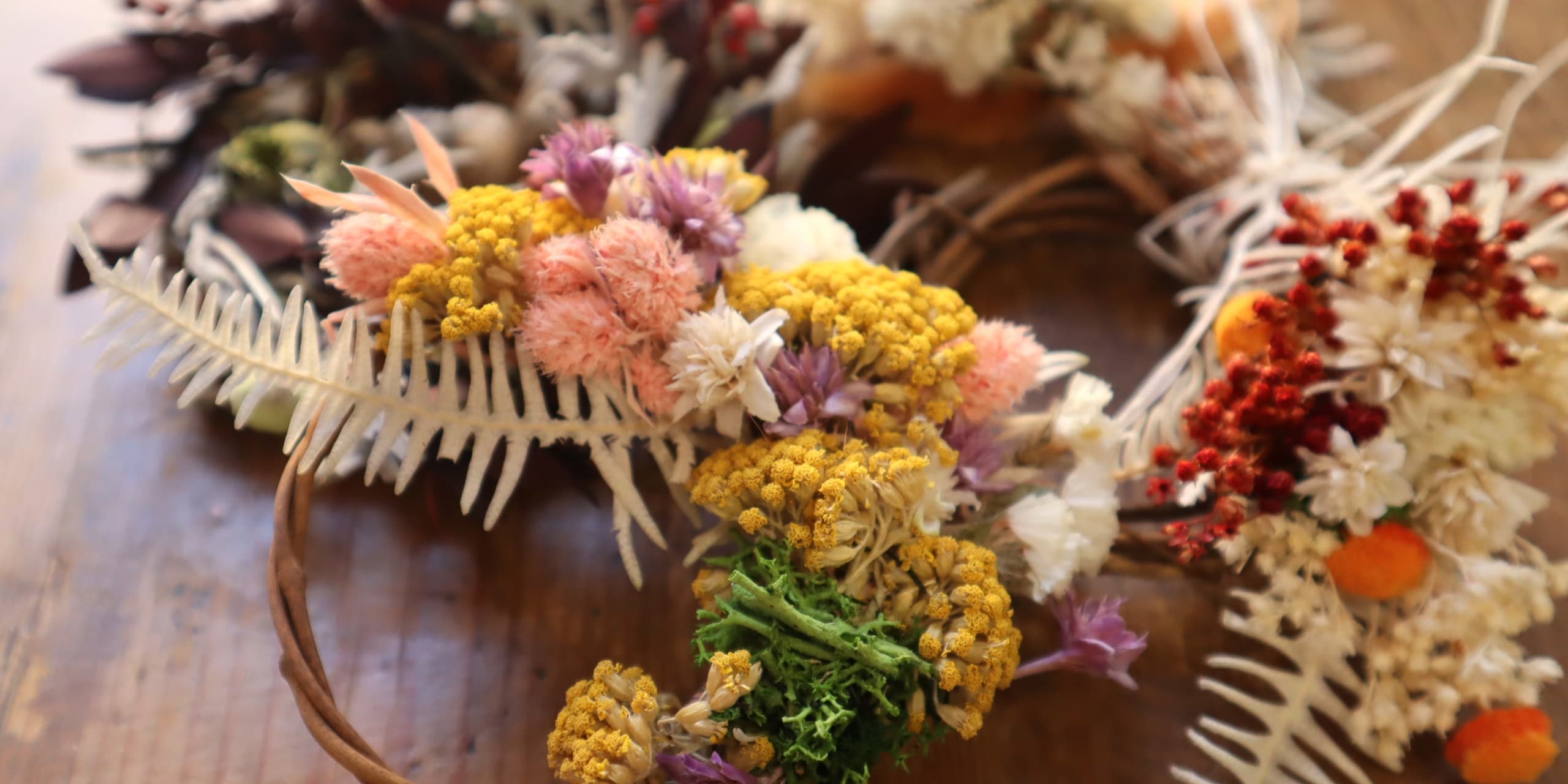 Mini Wreath Workshop in Nottingham: Mother's Day Floral Craft at The Greenery photo 2