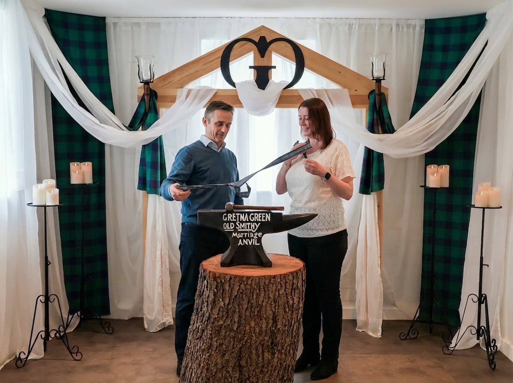 Handfasting at Gretna Green: A 15-Minute Celtic Ceremony in Scotland photo 1