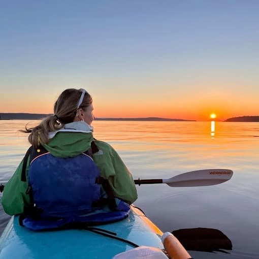 Water Activities & Shearwater Adventures on Orcas Island Sunset Kayak