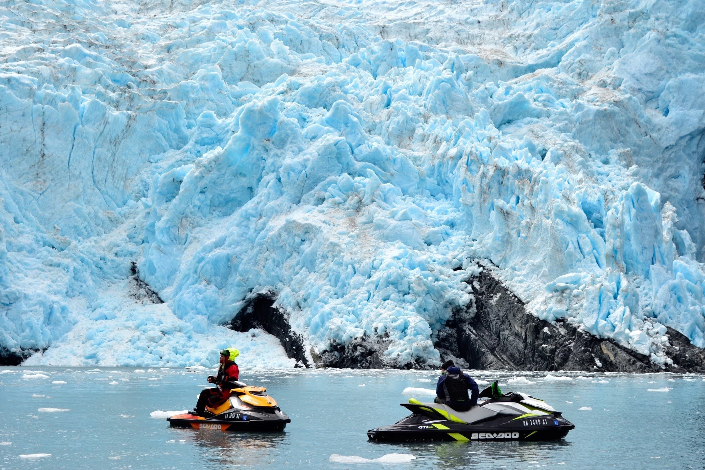 Glacier Jet Ski Adventure in Prince William Sound Alaska