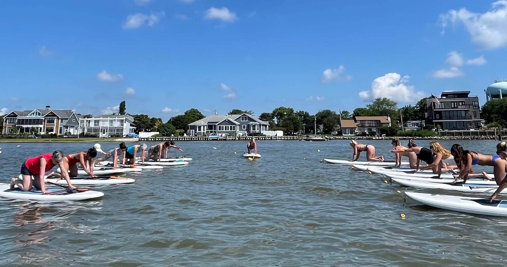 Water Activities at Delmarva Board Sport Adventures in Rehoboth Bay