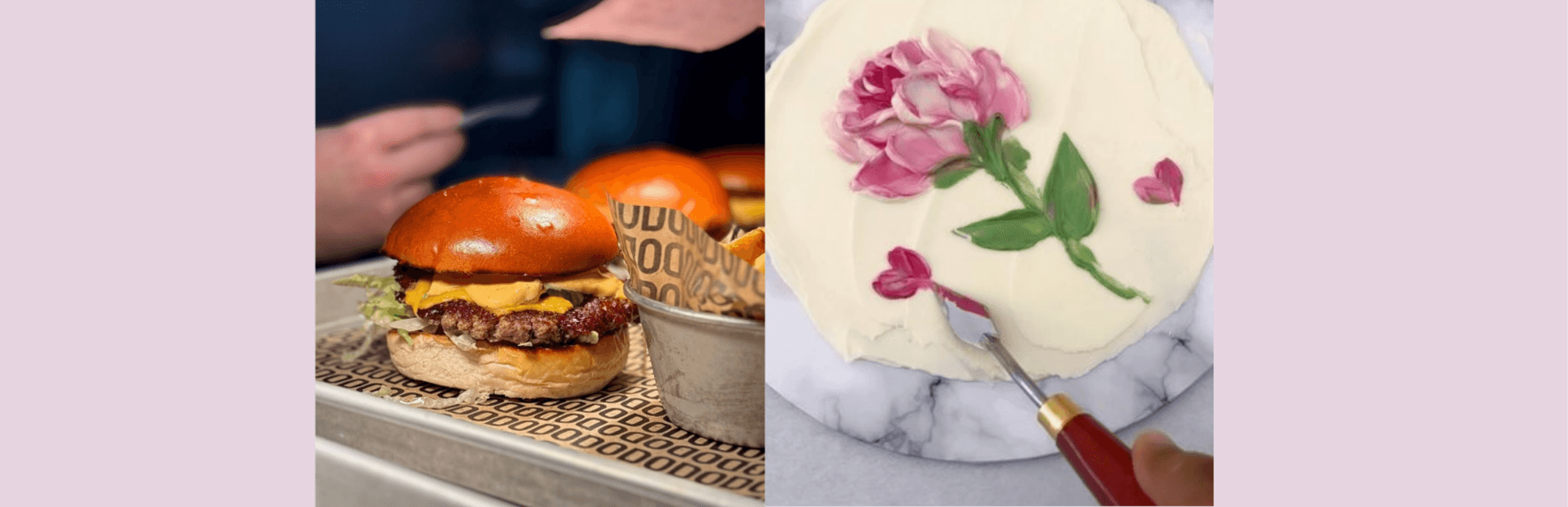 Brushes, Burgers & Bakes: Cake-Painting Workshop at The Airs & Graces (Cheltenham) photo 1