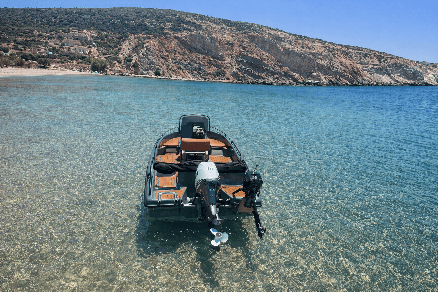 Rent a Boat on Milos: Sail to Kleftiko, Tsigrado & Secret Aegean Beaches photo 2