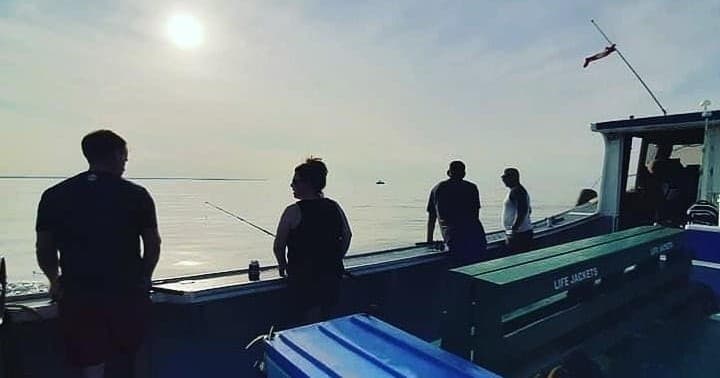 Campbell's Deep Sea Fishing team