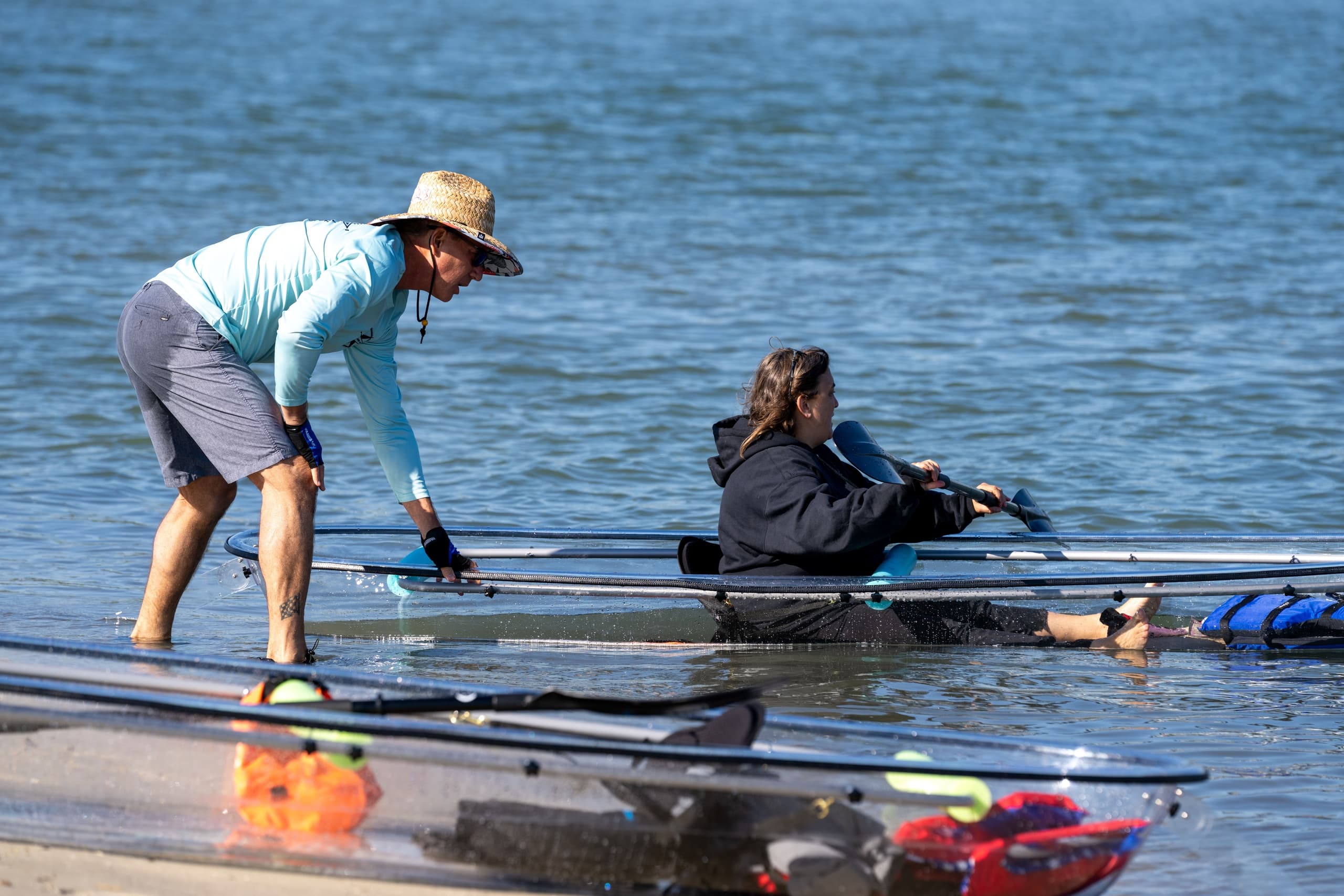 St. Augustine Clear Kayak Tour: Paddle History and Wildlife in Transparent Kayaks photo 1