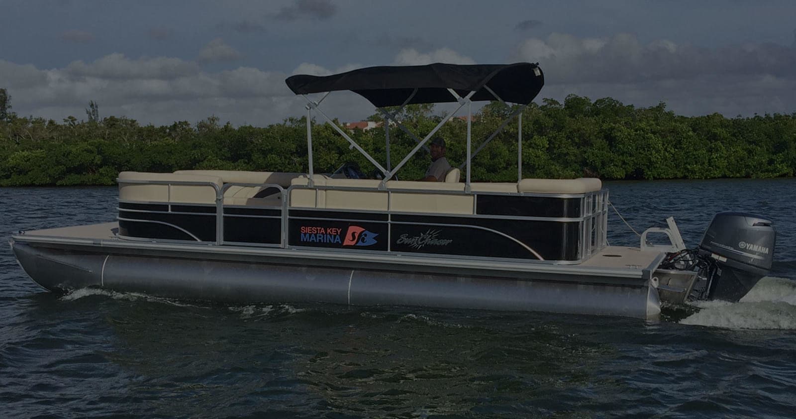 Explore Sarasota’s Waters on a Spacious 25' Pontoon Boat Rental
