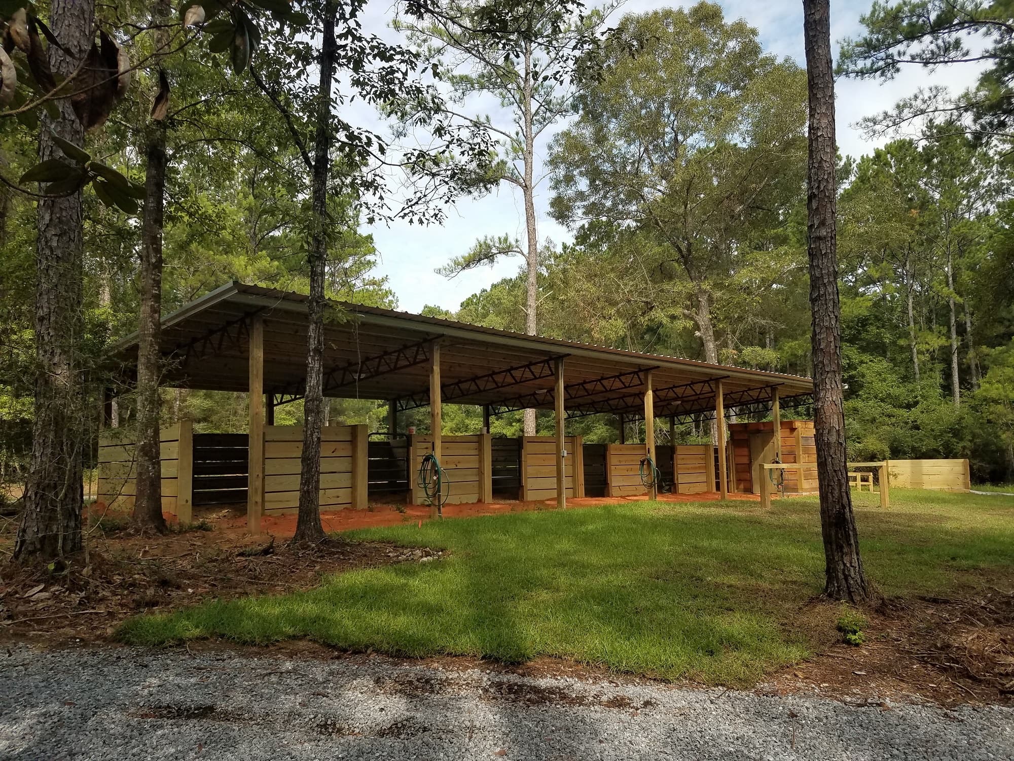 Horse Trailer Camping at Historic Blakeley State Park