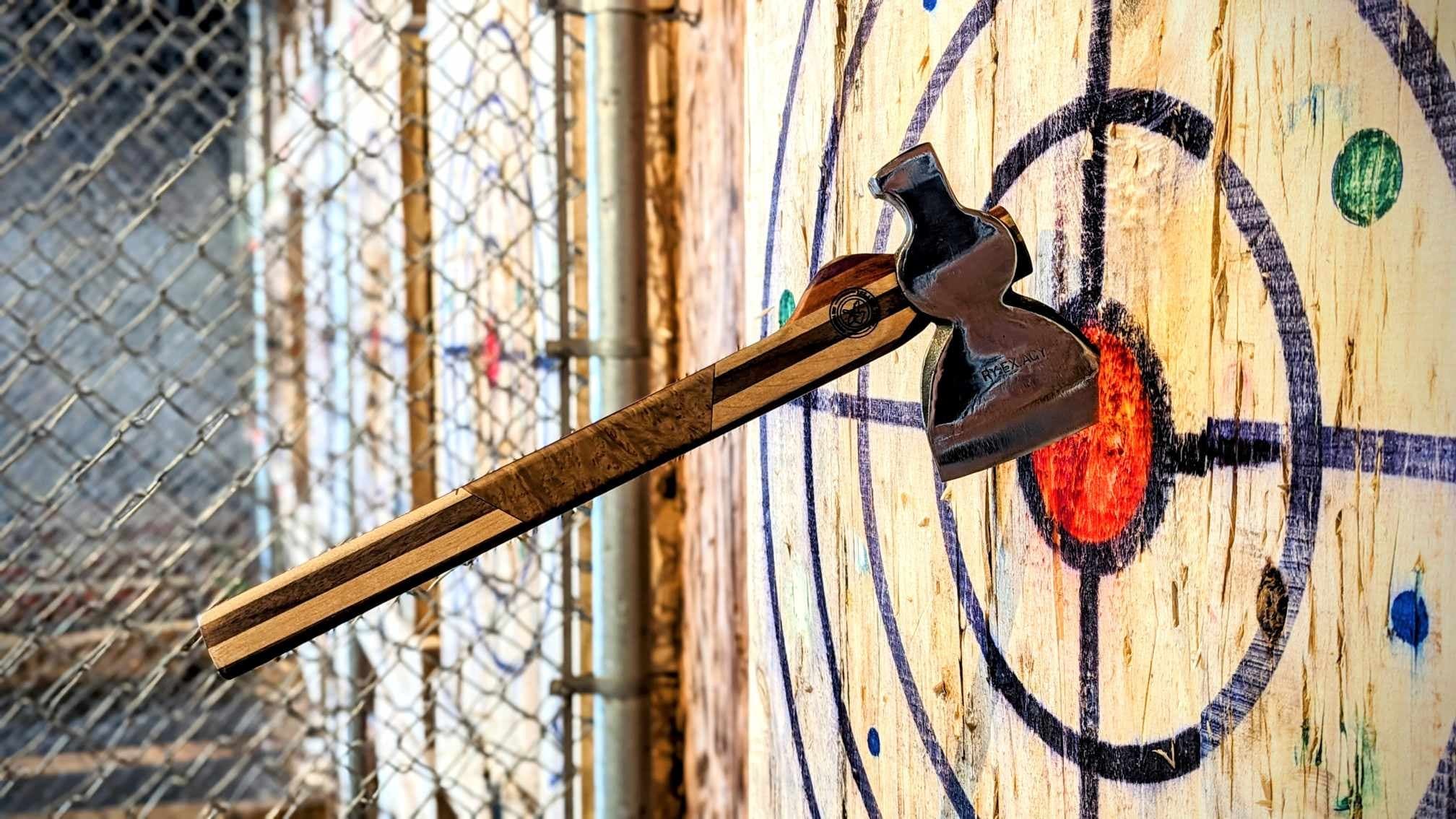 Axe Throwing Thrills at Island Time Axe Throwing in Nanaimo