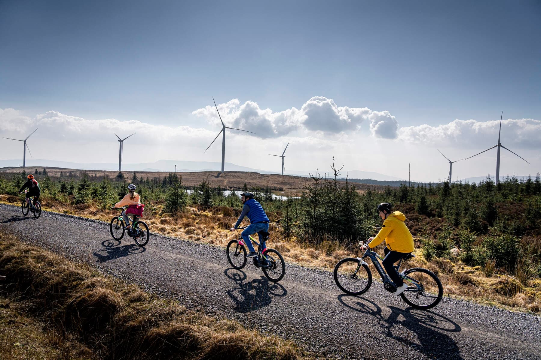 Electric Mountain Bike Adventure at Corralea Activity Centre in Belcoo