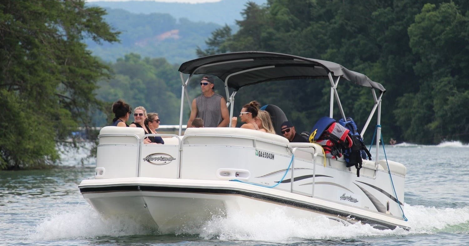 Water Sports Adventure with Blue Ridge Boat Rentals on Lake Blue Ridge
